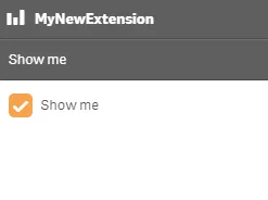 Custom checkbox extension
as accordion item