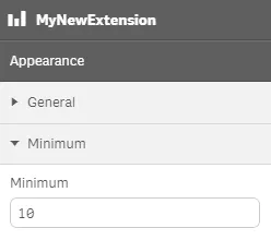 Custom integer field with title in
extension