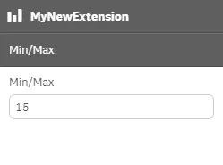 Custom integer field with title
in extension as accordion object