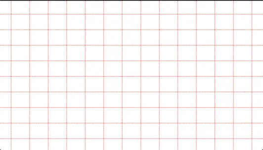 Example of a grid line with ticks component