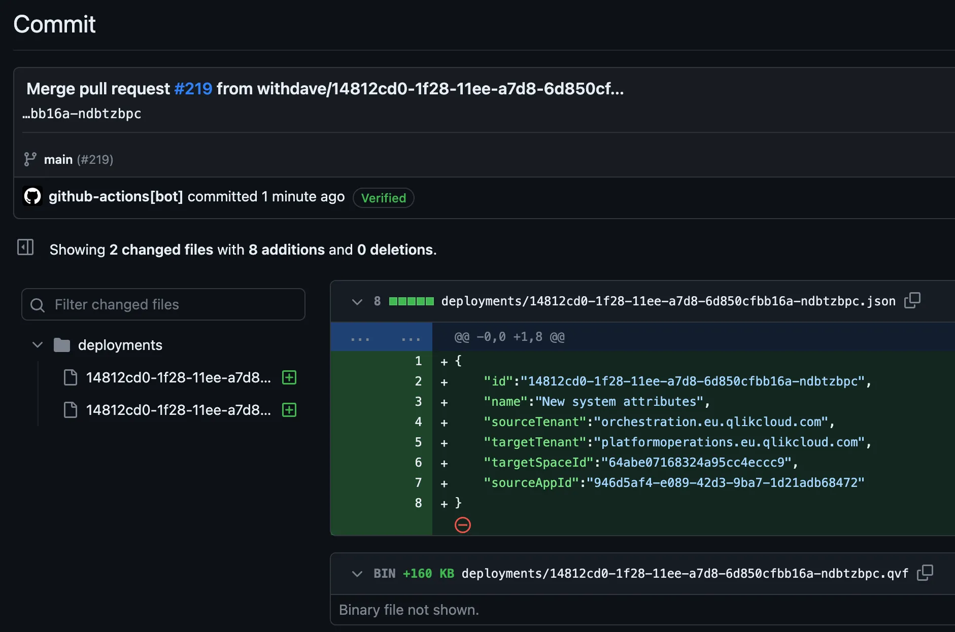 Merge diff for the pull request