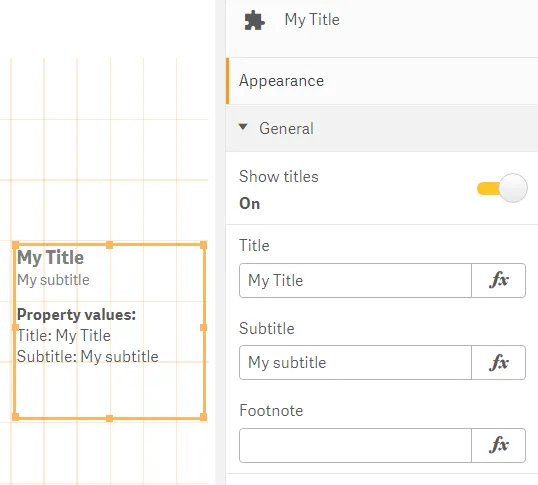 Extension example with multiple custom
text fields
